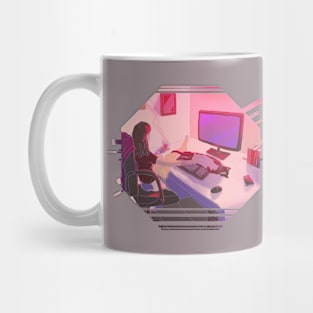 Cosy computer time Mug